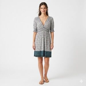 Max Edition Deep Vneck Dress Size XL